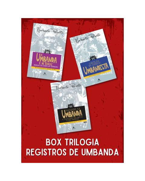 Box Trilogia Registros de Umbanda